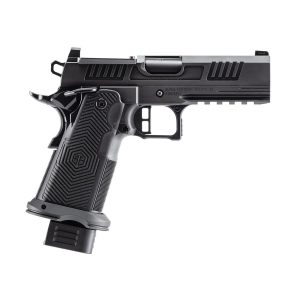 Alpha Foxtrot AF1911-Romulus MOS Adapter Handgun 9mm Luger 17(1) & 20rd(1) Magazines 4.25" Bull Barrel DLC Black