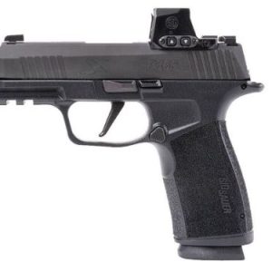 SIG P365X MACRO 9MM 3.1" COMP - W/SIG-LOC OPTIC (2)10RD BLACK