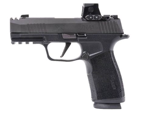 SIG P365X MACRO 9MM 3.1" COMP - W/SIG-LOC OPTIC (2)10RD BLACK
