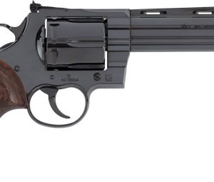 COLT ANACONDA 44MAG 6" 6RD - BLUED MEDALLION WOOD GRIPS