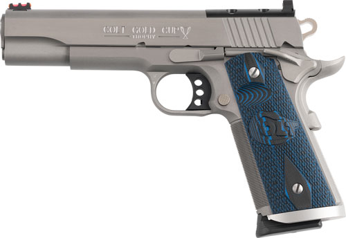 COLT GOLD CUP TROPHY 9MM 5" - 8RD STAINLESS G10 OPTIC READY - Image 2