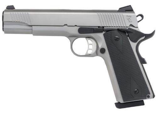 TISAS 1911 DUTY SS45 45ACP - 5" BBL 2-8RD STAINLESS