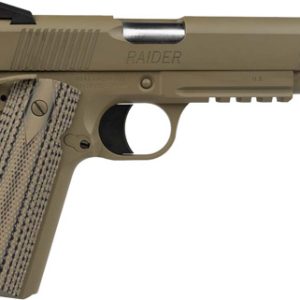 TISAS 1911 RAIDER 9MM - 5" BBL G10 W/ RAIL 2-9RD FDE